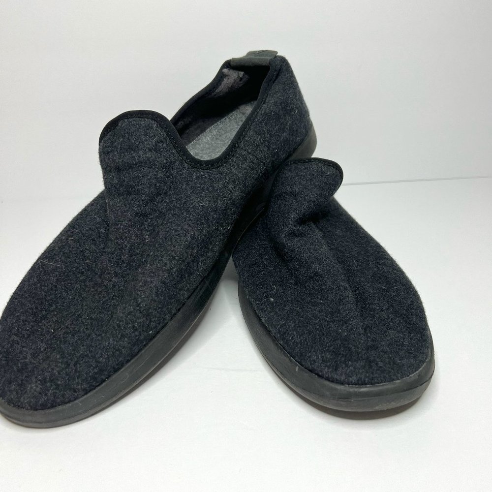 Allbirds Wool Loungers - Natural Black (black sole) 10M (Mens)